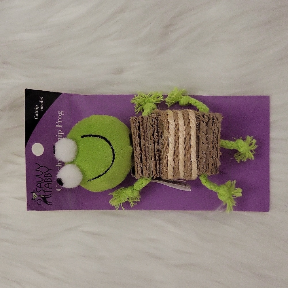 Brand New Limited Edition Savvy Tabby Catnip Toy